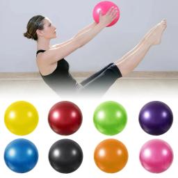 Mini bola de ioga antiderrapante, 9 polegadas, antiderrapante, para exercícios, pilates, esporte, academia, fisioterapia - Image 1