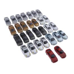 Carros em miniatura para Diorama Crafts, escala diferente, 1:75 HO OO, 30 pcs - Image 5