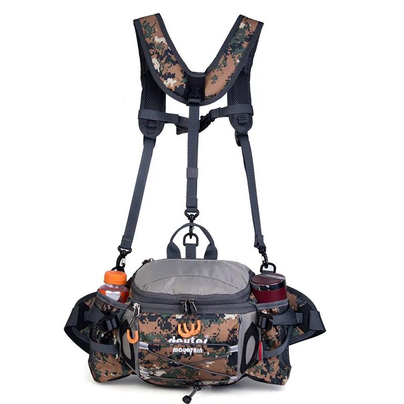 Esportes ao ar livre, Corrida, Fitness, Ciclismo, Pesca, Caminhada, Garrafa de água, Mochila, Saco de Cintura Impermeável com Grande Capacidade - Image 1