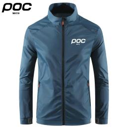 Casaco impermeável e impermeável para ciclismo masculino, MTB, Moto, Poc, bicicleta, manga comprida, corta-vento anti-UV, mountain bike, casaco de vento, verão, 2022 - Image 4
