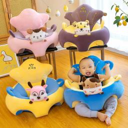 Baby Sofa Support Seat Cover, confortável cadeira de pelúcia, Toddler Nest, Puff Wash, sem berço de recheio, Aprenda a sentar - Image 1