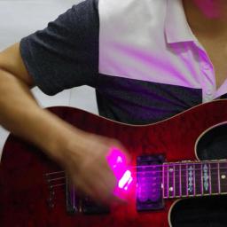 Palheta de guitarra brilhante com led, palhetas exclusivas para baixo, guitarra elétrica, bandolim e baixo, palheta luminosa de toque - Image 4