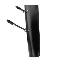 Medieval tiro com arco flecha titular manga traje acessório cinto de couro arco caça tiro hip quiver caso larp sacos para homem - Image 2