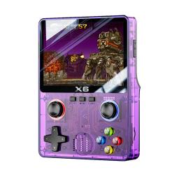 Máquina de jogo portátil X6 Retro Games Console de jogo portátil de alta definição - Image 1