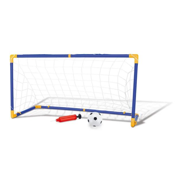 Kit de Futebol Infantil com 2 Travessões, Bola e Acessórios - Chute a Gol Divertido para Crianças DMT5075