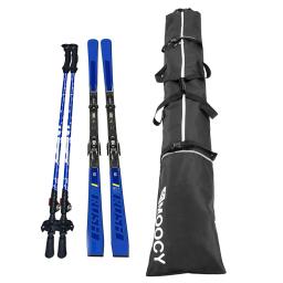 Ski Bag e Ski Boot Bag Combo, Sacos para viagens aéreas, Bolsa de transportadora, Boot Pouch Kit para adultos e crianças, 2 pcs - Image 2