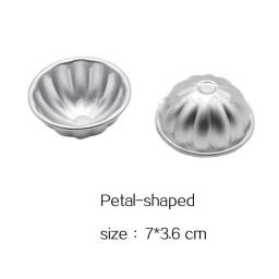 Rodada liga de alumínio banho bomba Moldes, ferramenta DIY, sal bola, artesanato caseiro, semicírculo esfera, metal banho ferramenta, 2pcs por conjunto - Image 5
