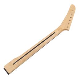 Pescoço guitarra diy peças pescoço guitarra elétrica 22 trastes acessórios guitarra elétrica e56d - Image 3