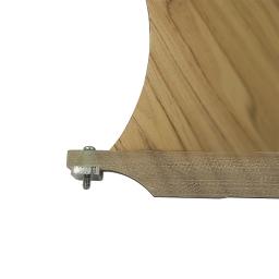 Long Fiberglass Keel para Surf, Sup-Fin Longboard Keel, SUP Central, 9in, bambu - Image 5