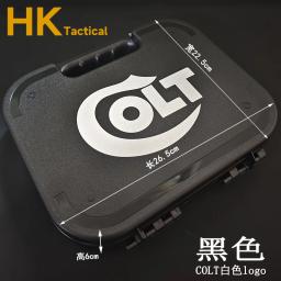 ABS Tactical Glock Pistol Suitcase Segurança Armazenamento Caixa de transporte para GLOCK Kublai Hunting Gun Acessórios Safety Storage Hard Case - Image 2