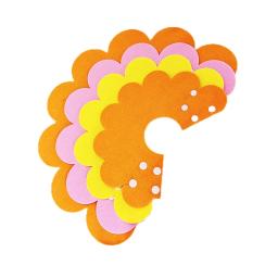 Coleiras de pescoço antilambida para animais, cocar floral, coleiras de gato e cachorro, tecido de feltro, pet suprimentos, estilo floral - Image 6