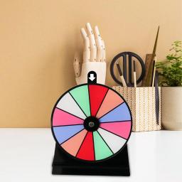 Jogo de Beber Roda Giratória para Adultos, Base, Roda de Roleta, Fortuna, Clube, Restaurante, Sala de Aula - Image 3