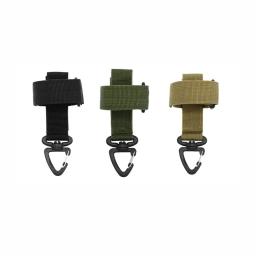 Nylon Webbing Luvas Táticas Fivela, Entusiastas Militares, Corda De Escalada, Fivela De Armazenamento De Triângulo, Cinto De Batalha - Image 6