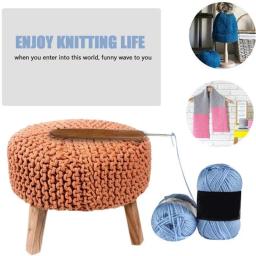 Miusie-conjunto de agulhas de crochê com alça de bambu para uso doméstico, ganchos de crochê, portátil, multi tamanho, ferramentas de costura, 10pcs - Image 6
