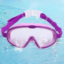 Óculos de natação crianças natação à prova dwaterproof água mergulho máscara eyewear uv anti nevoeiro piscina esportes óculos grande quadro para crianças adolescente - Image 4