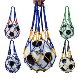 Basquete Carry Bag, Juventude Futebol Auto Trainer, Kick Net Bolso, Desporto ao ar livre, Nylon Mesh, Armazenamento Reticule, Voleibol - Image 1