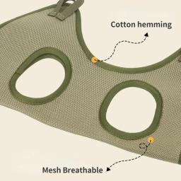 Gato grooming prego corte anti risco mordida fixo saco de contenção de aparamento de banho pet beleza rede pendurado suprimentos para animais de estimação conjunto - Image 2