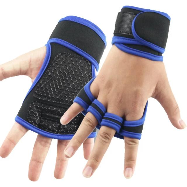 Luvas de Treinamento de Levantamento de Peso para Homens e Mulheres - Protetores para Mãos e Pulsos, Ideais para Fitness, Ciclismo e Ginástica