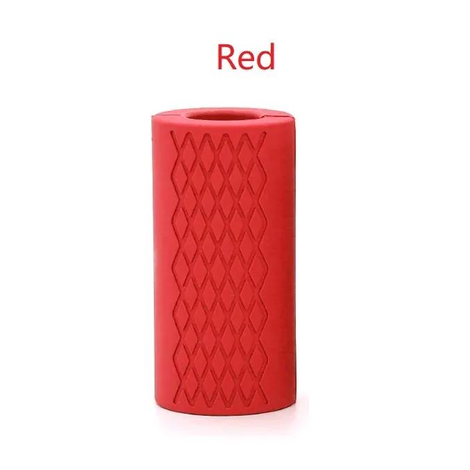 Anti-Slip Silicone Dumbbell Grips, Alças Anti-Slip, Proteger Pad, Puxe para cima, Suporte de halterofilismo, Ginásio Musculação, Treino, Gel De Sílica - Image 1
