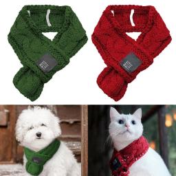 Lenço ajustável do animal de estimação do luxuoso, Cute Outdoor Dog Bib, Acessórios quentes - Image 1
