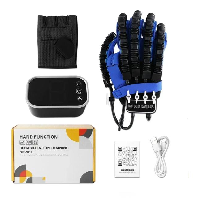 Luvas Robô de Reabilitação Inteligente para Hemiplegia e AVC - Treinamento e Massagem de Mão