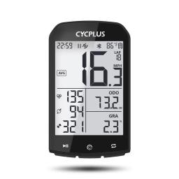 Computador de bicicleta gps sem fio cycplus m1, velocímetro à prova d'água, odômetro ant + bluetooth5.0, acessórios para ciclismo - Image 1