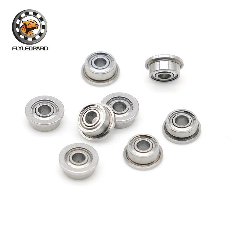 Rolamento de flange mf83zz 3x8x3mm ABEC-7 (10 peças) rolamentos de esferas flangeados em miniatura mf83 z zz - Image 1