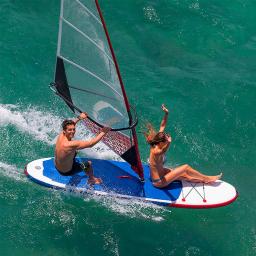 Inflável stand-up paddle board com vela, prancha grande, windsurfer, atacado - Image 6