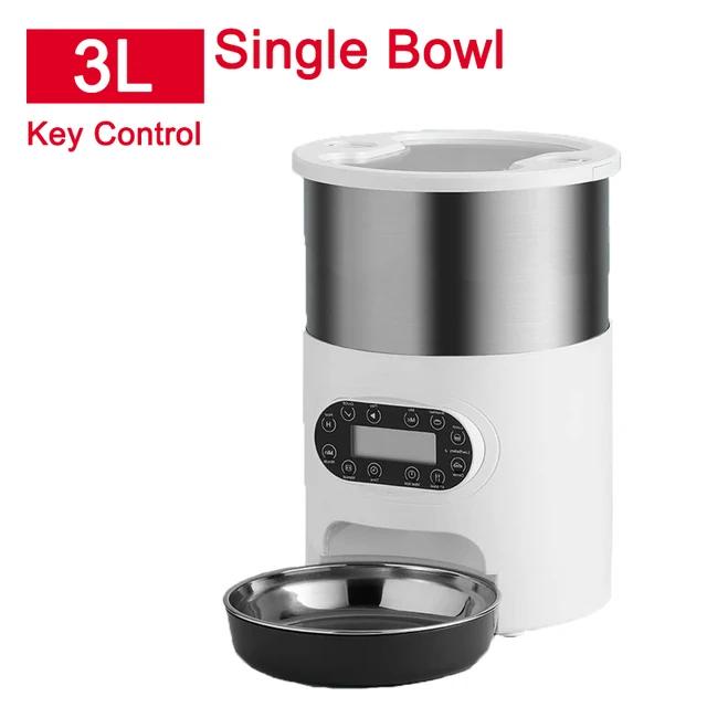 Cat Timing Alimentador Inteligente APP Cat Alimentador Aço inoxidável Double Meal Pet Food Alimentação Remota Dispensador Automático Gatos Adequado Cão - Image 1