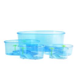 Terrário Acrílico para Pequenos Animais, Gaiola de Répteis, Lagarto, Canil, Aquário de Tartarugas, Aquários para Tartarugas, Tanque Aberto, Extra Grande, Vivo - Image 2