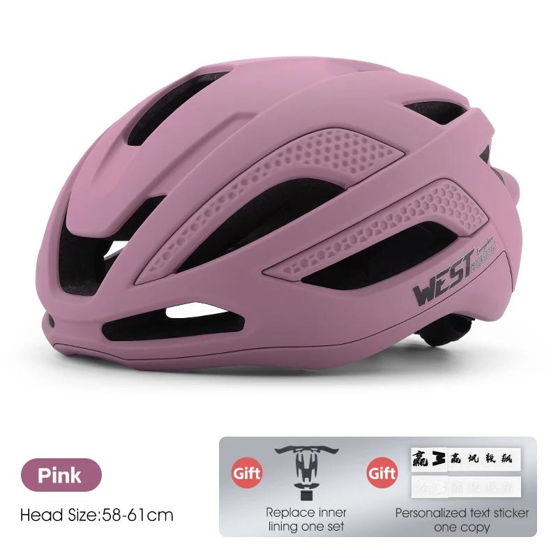 BIKING OCIDENTAL-Capacete de Bicicleta Leve para Homens e Mulheres, Moldagem Integrada, Capacete Aero, Tampa de Segurança, Proteção, Esportes, Ciclismo - Image 1