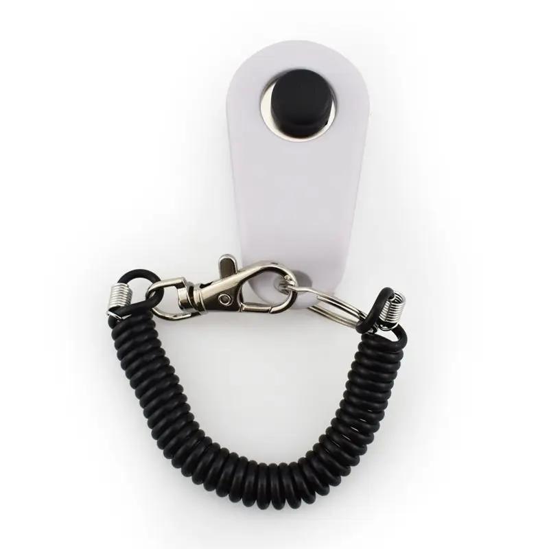 Chocalho Interativo Trainer Ornamental Para Animais De Estimação, Click Vocal, Som Interativo, Treino de Cães e Gatos, Brinquedo Chaveiro, 1Pc - Image 1