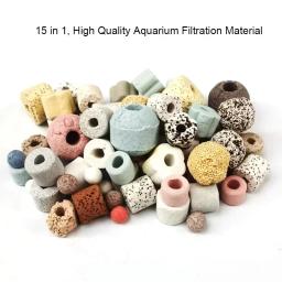 Bio Bolas para Aquário, Bola Bioquímica, Mídia Filtrante, Acessórios Do Tanque De Peixes, Eficaz, 100g, 250g, 15 Tipos - Image 1