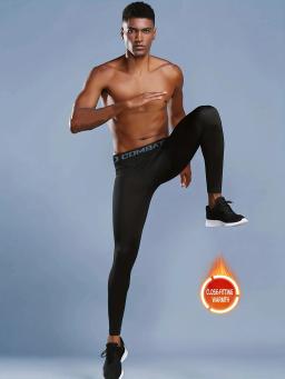 Leggings de compressão de alto desempenho para homens, calças justas, melhor desempenho em corrida, conforto - Image 4