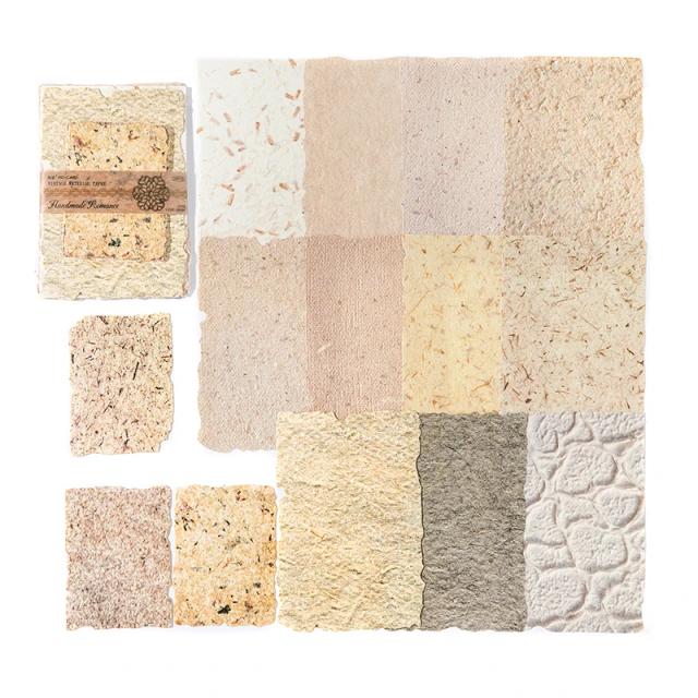 Material de Papel Vintage para Scrapbooking e DIY Journal - 28 Peças de Colagem Decorativa para Artesanato Estético