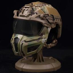Capacete tático óculos de proteção alta qualidade equipamento airsoft máscara caça capacete multifuncional - Image 3