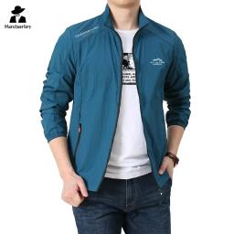 Jaqueta de proteção solar ao ar livre masculina, corta-vento impermeável, roupa de trabalho respirável, casual fina, solta, pesca, caminhada, verão - Image 2