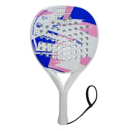 Superfície de fibra de carbono da raquete de padel com raquete de padel leve do núcleo de espuma flexível da memória de EVA - Image 3