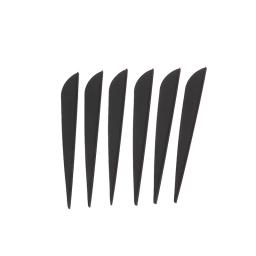 50 pçs diy acessórios de tiro com arco 3/4 Polegada escudo turquia penas seta fletching para qualquer madeira carbono seta eixo - Image 4