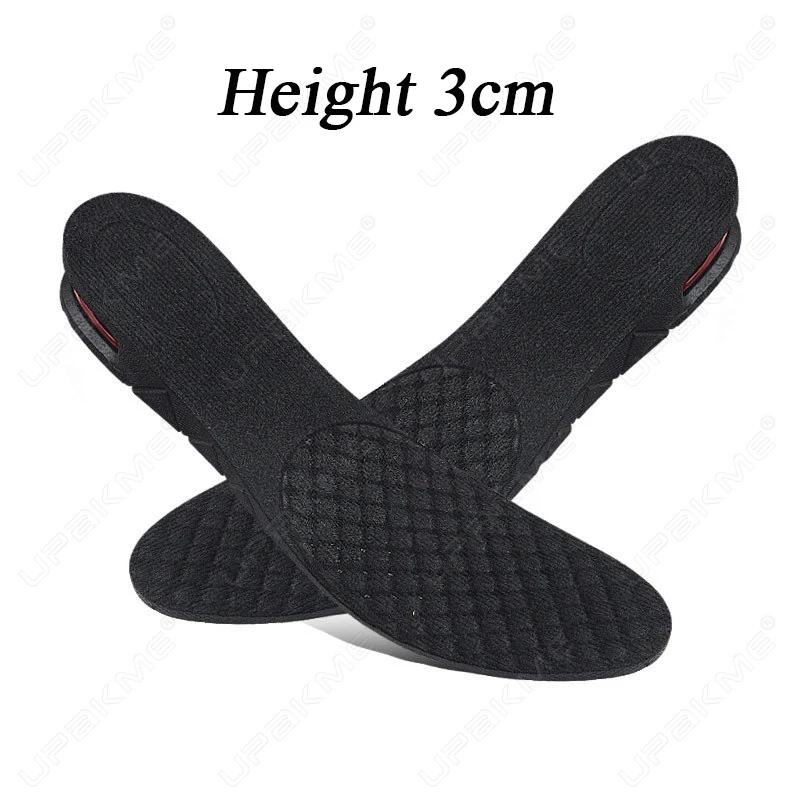 Altura Aumentar Palmilhas para Sapatos, Almofadas de Altura Elevação, Inserções de Salto Ajustáveis, Taller Cut, Shockarch Support, Absorvente Foot Pad, 3-9cm - Image 1