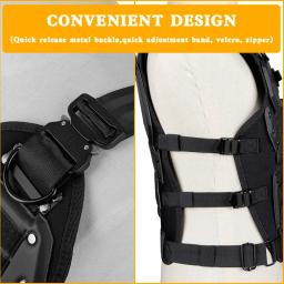 Novo tático ajustável multi-funcional colete ao ar livre roupas de jogo proteção de treinamento caça combate colete de proteção de segurança - Image 6