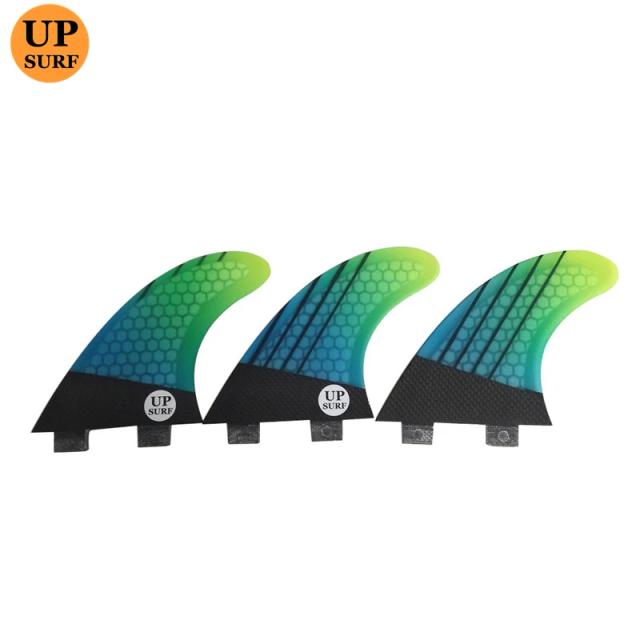 Pá de Carbono UPSURF FCS G5 Surf Quilla com Tri Set Gradiente para Prancha de Surf e Acessórios de Surf
