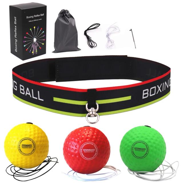 Bola de Boxe com Headband: Treinamento Eficiente para Muay Thai e Fitness