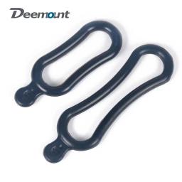 10/5 pçs banda de gel para farol da bicicleta lâmpada traseira guiador pós montagem led luz tocha titular bungee estiramento tiras de borracha - Image 4