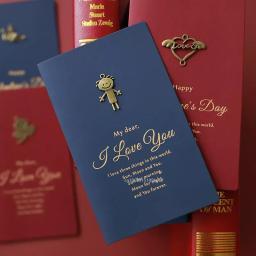 Amor Gift Card com Envelope, Presente do dia dos namorados, aniversário, presente de aniversário para namorada, namorado presente, presentes de casamento - Image 1