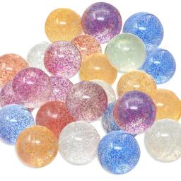 1 pçs grande bola de borracha saltitante 55mm basquete glitter mármore balle rebondissante crianças festa goodie presente saco enchimentos - Image 6