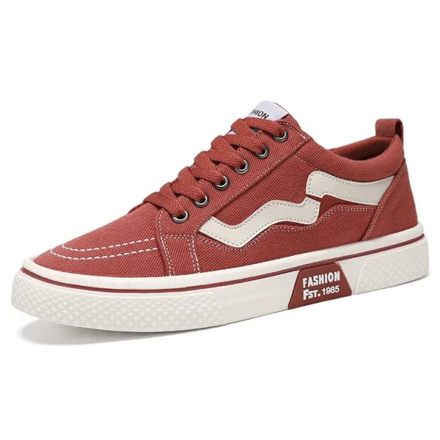 Tênis de Lona Cano Baixo Masculino Preto para Skate e Casual com Estilo Hip-Hop Harajuku