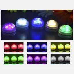Luz LED Subaquática Remote Controlled, Multicolor, Adequado para Aquário, Lagoa, Casamento, Festa, Direita - Image 2