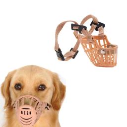 Focinho de segurança ajustável para Pet Dog, máscara para casca, malha, boca respirável, grooming, anti-mordida, fornecimento de cães - Image 6