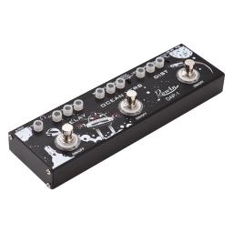 Pedal multiefeitos de guitarra 3 em 1, atraso/verbo oceano/distorção, concha de liga de alumínio com função True Bypass, acessórios de guitarra - Image 2